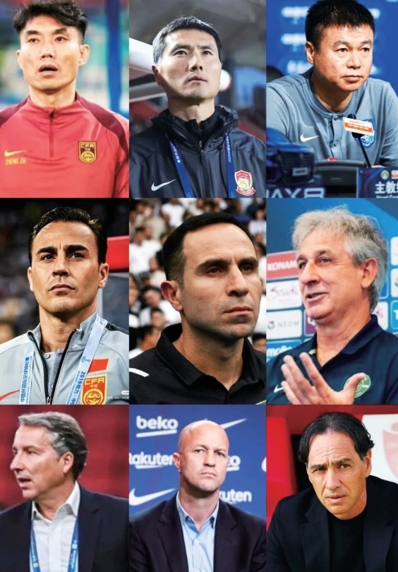 足帅位的教, 位本土教练 足帅位的教, 位本土教练